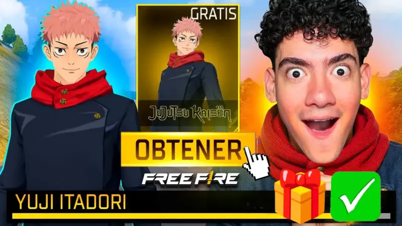 Así podrás OBTENER la SKIN de YUJI ITADORI GRATIS en FREE FIRE 2026 2 Así podrás OBTENER la SKIN de YUJI ITADORI GRATIS en FREE FIRE 2026