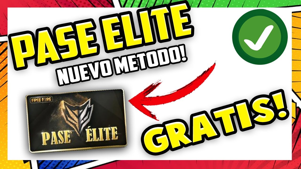 Como Conseguir el Pase Elite en FREE FIRE