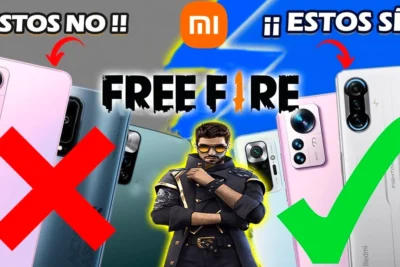 Los mejores TELEFONOS MOVILES para jugar FREE FIRE en 2024