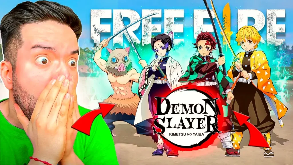 Como se CONSIGUE todas las Skins de DEMON SLAYER en FREE FIRE 2024