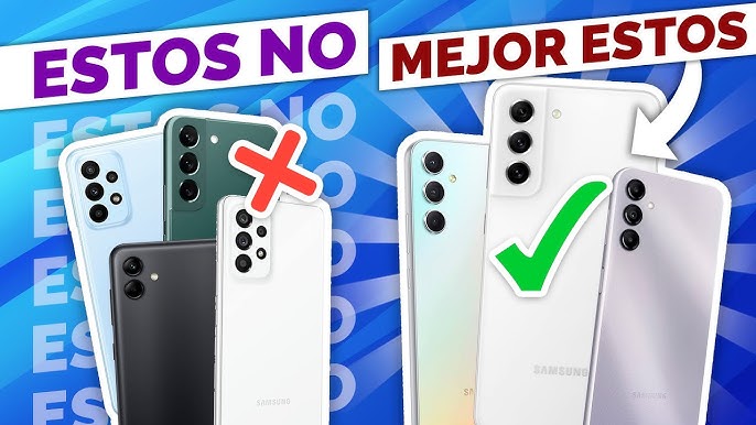 Los mejores teléfonos Samsung 2024