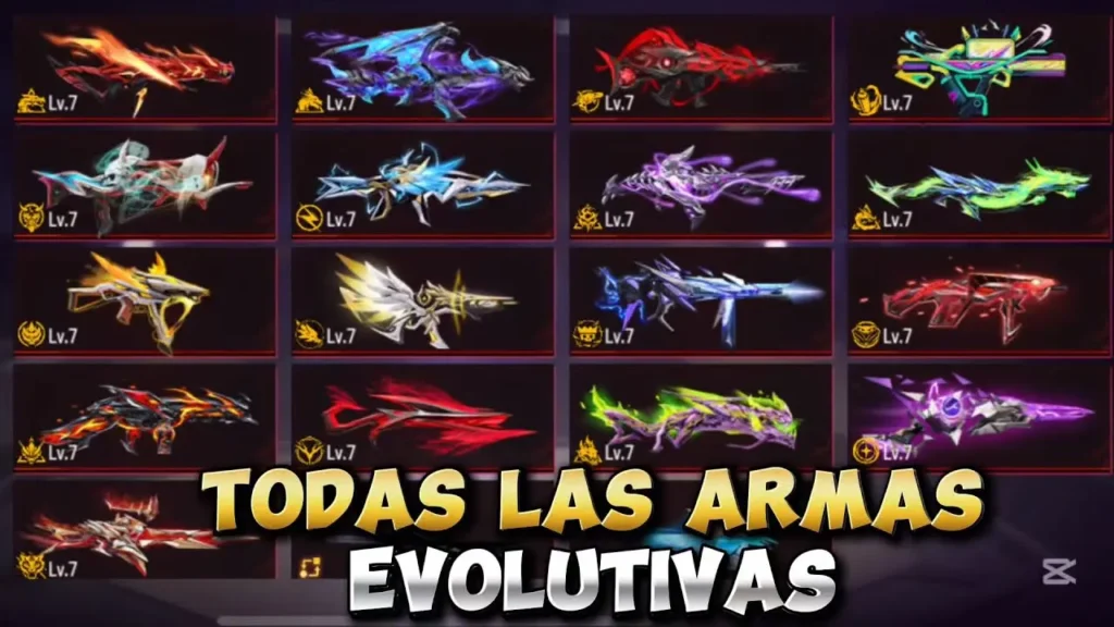 ▶︎ Cómo MEJORAR tus ARMAS EVOLUTIVAS en FREE FIRE sin GASTAR ni un DIAMANTE (100 % LEGAL)